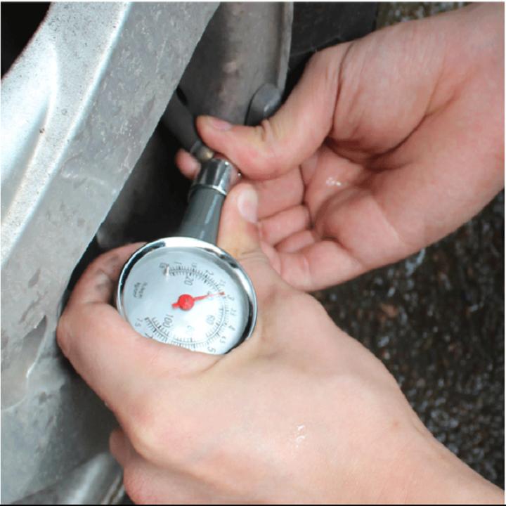 Đồng hồ đo áp suất lốp ô tô - xe máy