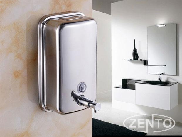 Bình đựng nước rửa tay gắn tường inox Zento HC302