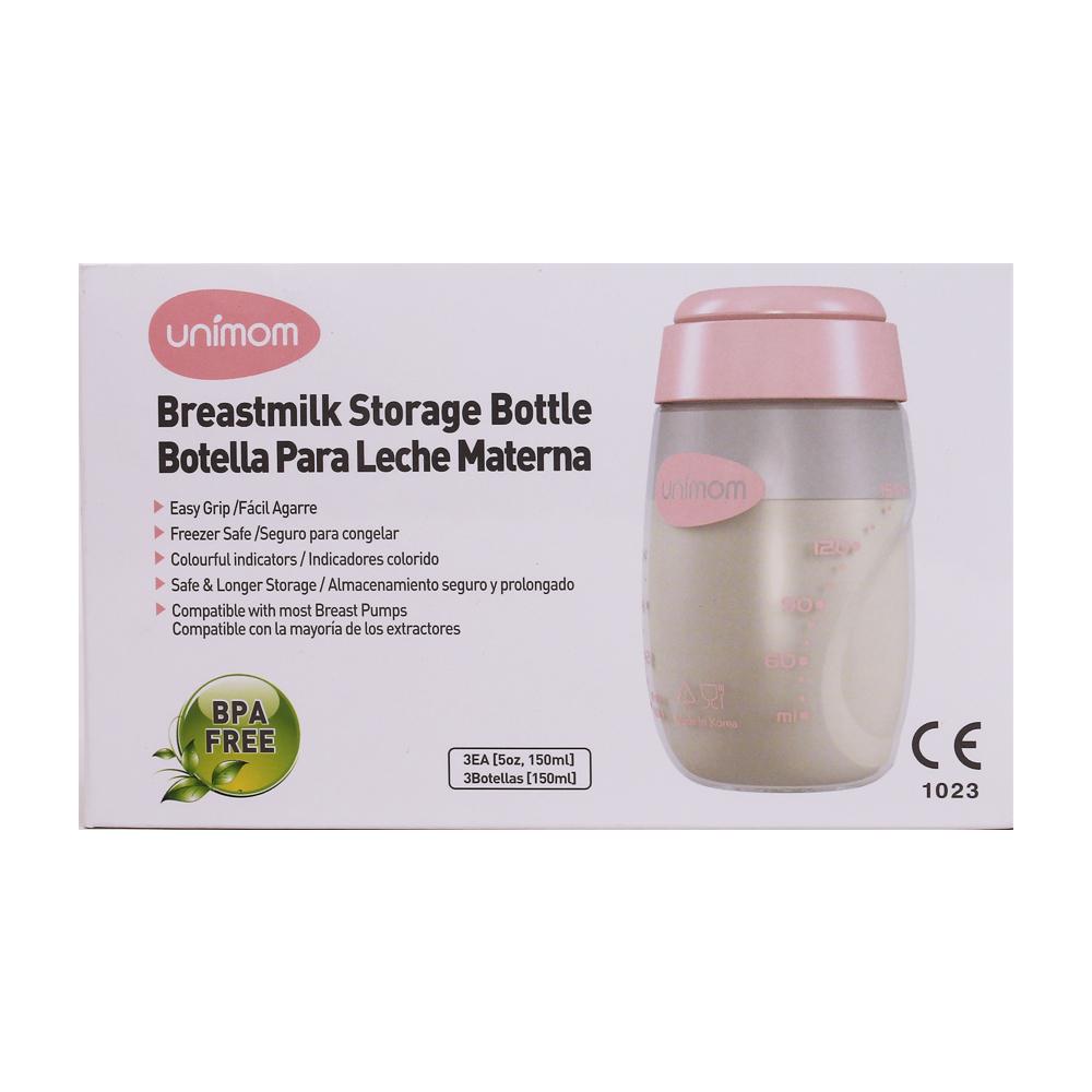 Bộ 3 bình trữ sữa Unimom