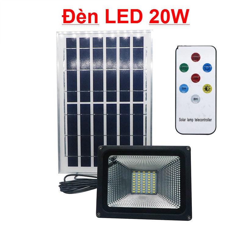 Đèn LED 20W năng lượng mặt trời HOOREE 382 (siêu sáng)