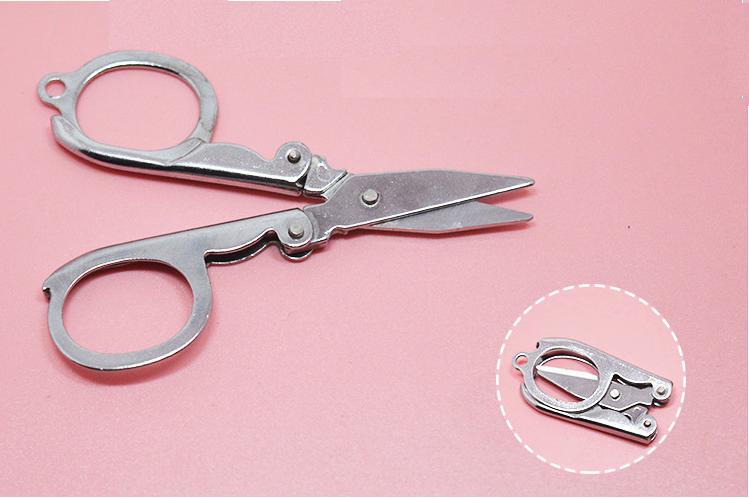 Kéo Cắt Tỉa Lông Mũi, Lông Mi Gấp Gọn