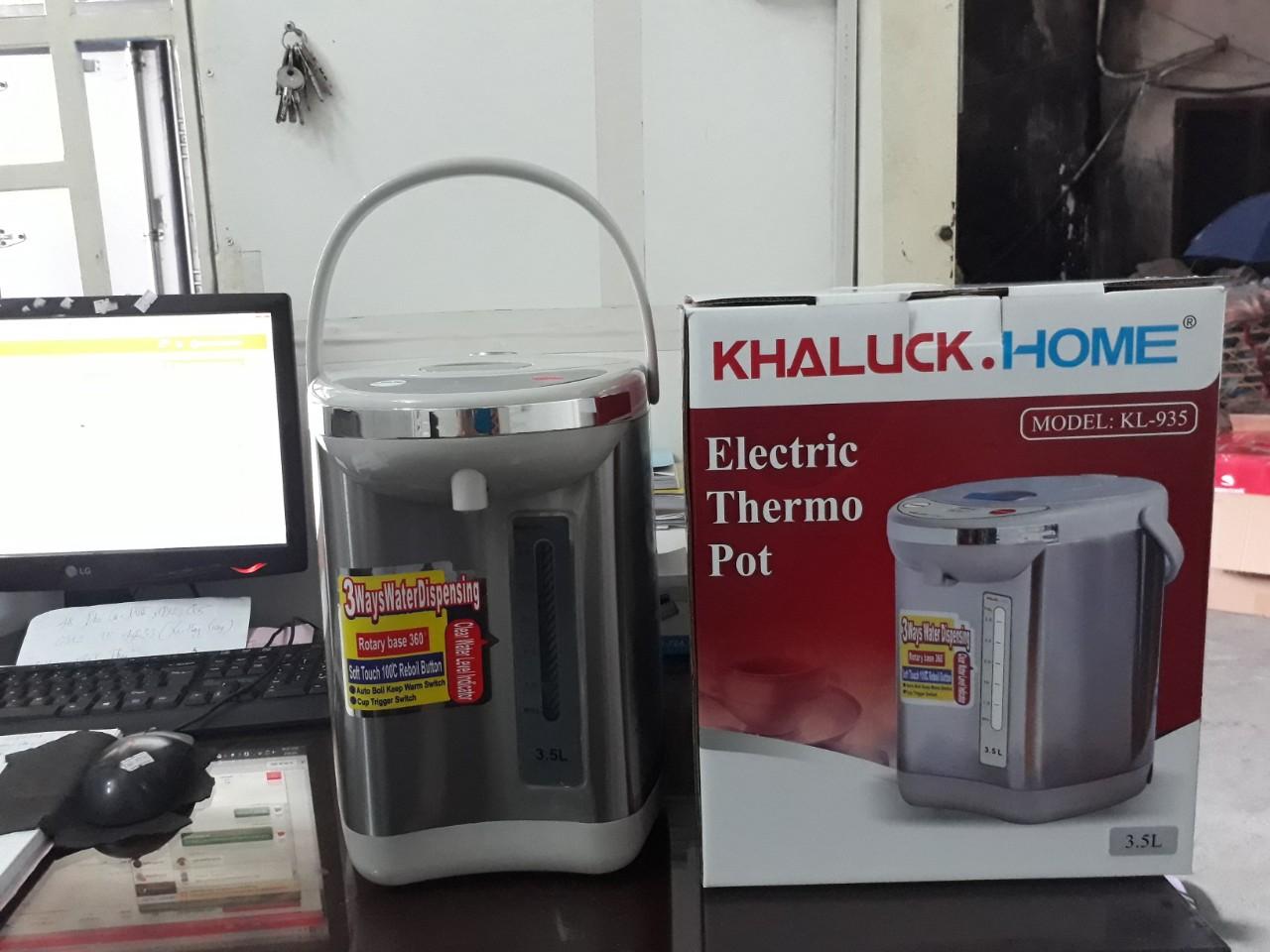 Bình thủy điện Khaluck.home KL-935 (Bạc)