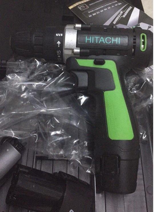 Máy khoan bắt vít HITACHI 12V ++ Tặng 1 pin - ABG shop