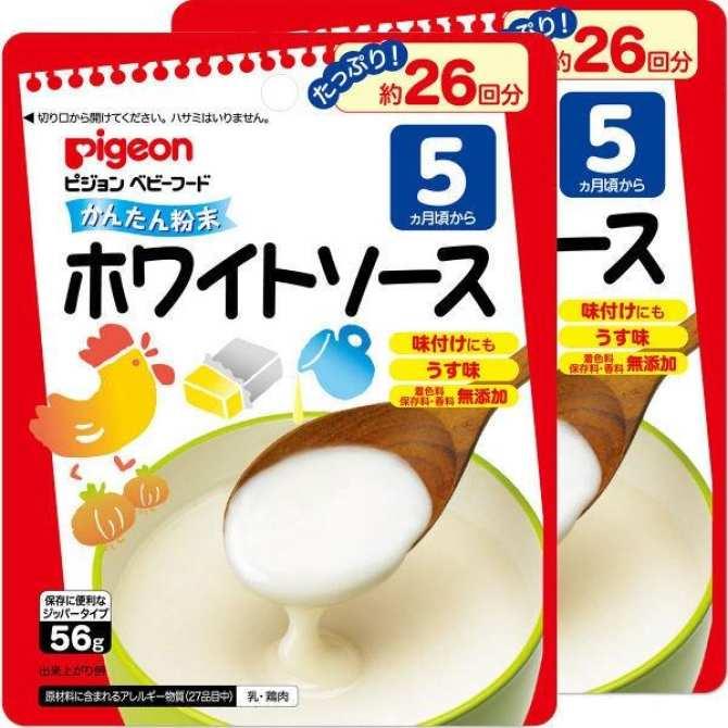 Bột dashi Pigeon vị Phomai gà 56g cho bé từ 5 tháng tuổi