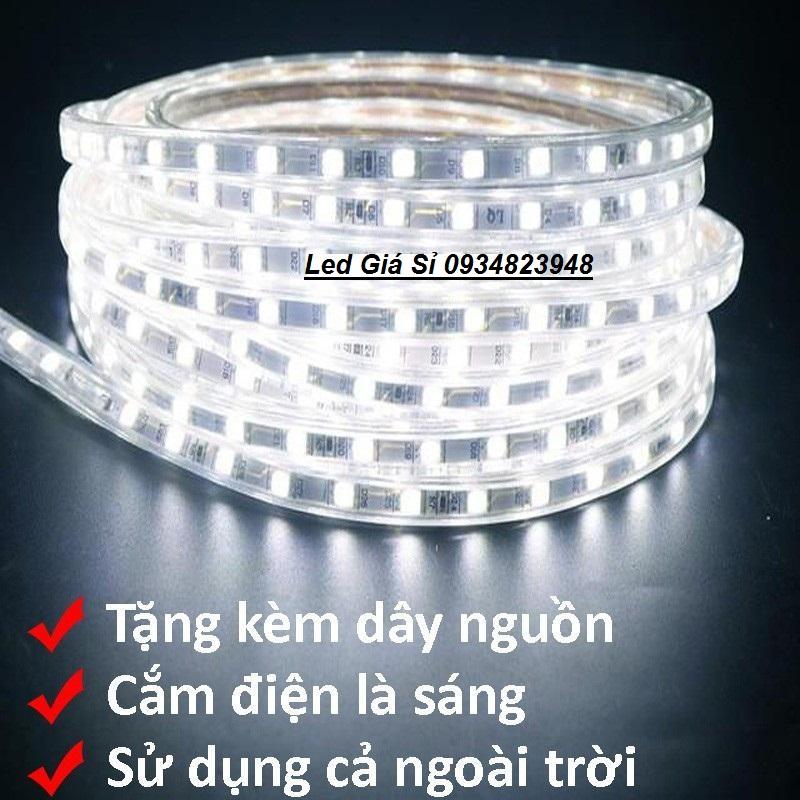 Cuộn đèn led dây 5050 dài 100m tặng kèm dây nguồn