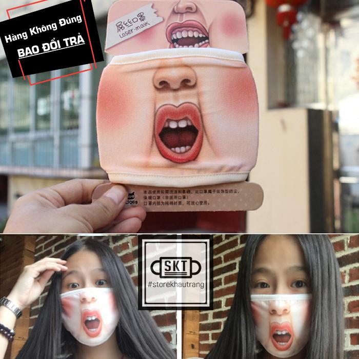 Funny Face 3D Printed Mask