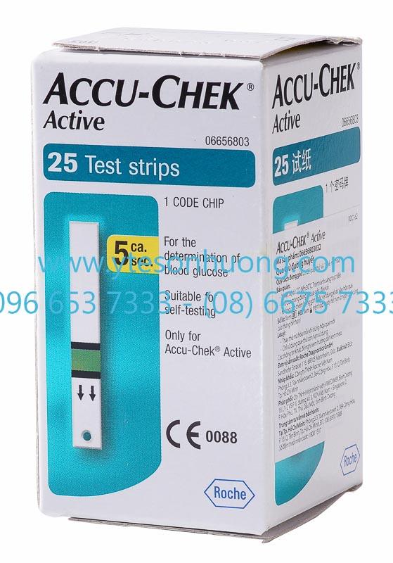 Máy đo đường huyết AccuChek Active GU (thế hệ mới)