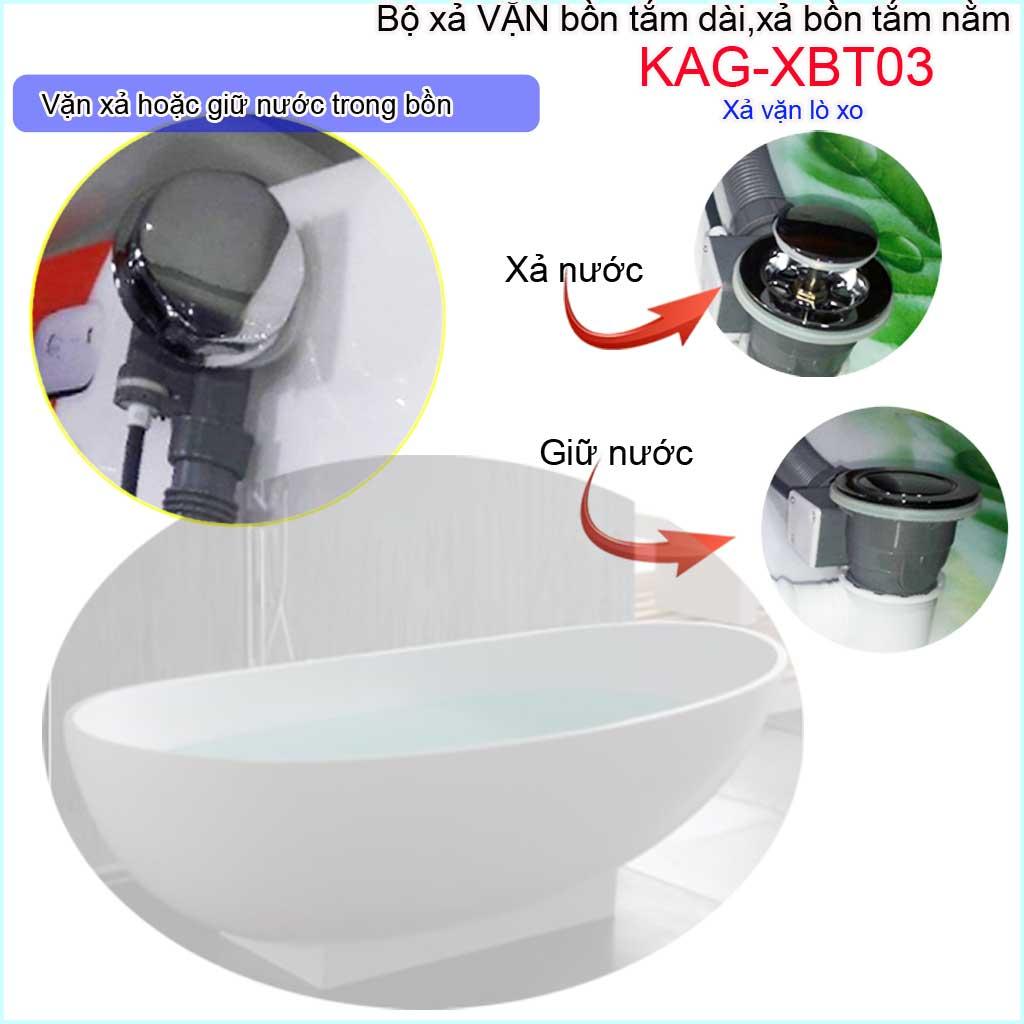 Xả bồn tắm dài, Bộ xả dùng cho bồn tắm nằm KAG-XBT03