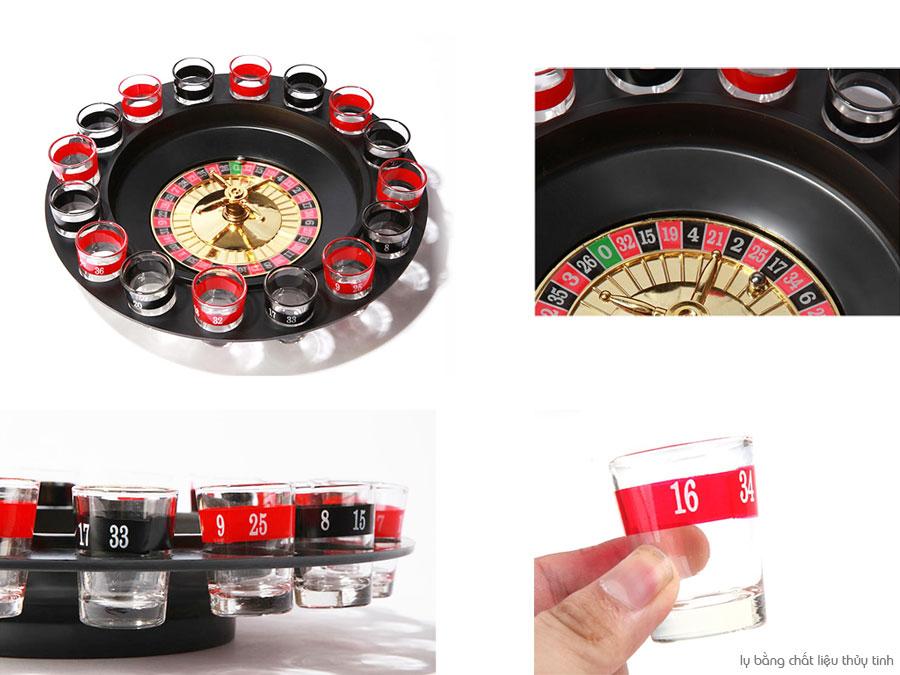 Vòng quay May mắn (Drinking Roulette Set)