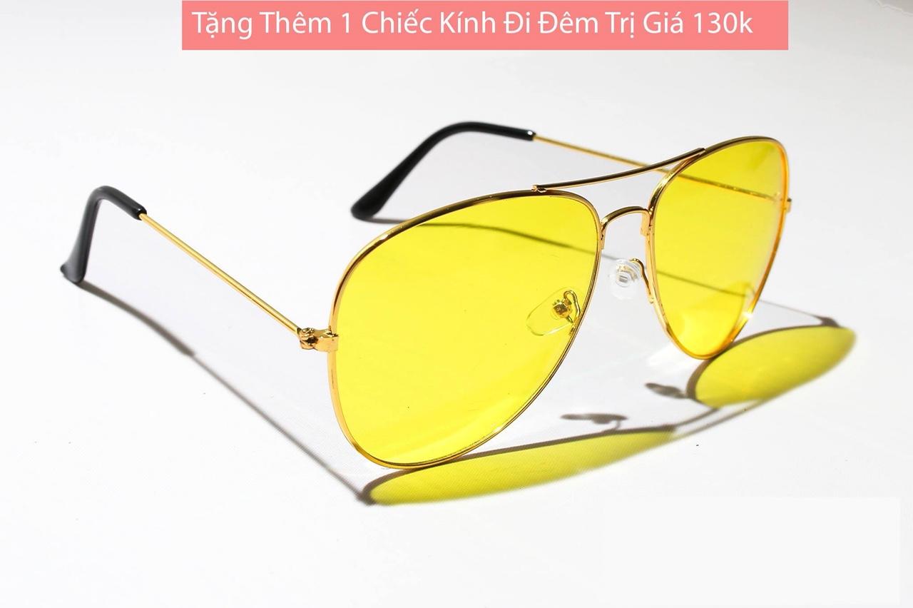 [HCM]Kính mát đi đêm 8012 (màu xanh lá cây)