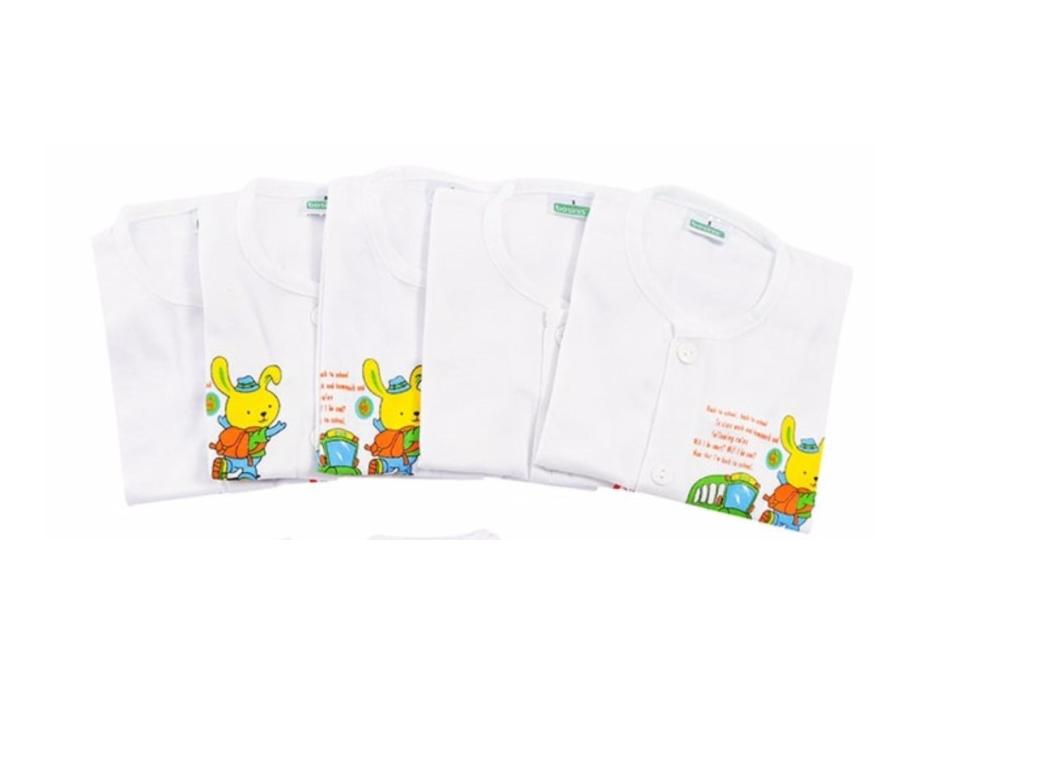 [HCM] Bộ 42 Món Đồ Dùng Dành Cho Bé Sơ Sinh Cao Cấp ( 5 áo Nút giữa trắng dài tay + 5 khăn + 10 tã dán + 10 cặp bao tay + 10 cặp bao chân + 2 nón)