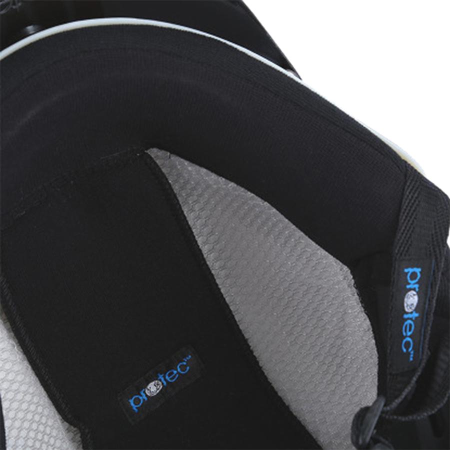 Nón Bảo Hiểm 1/2 Đầu Protec Techno Phối Xanh Dương Ready