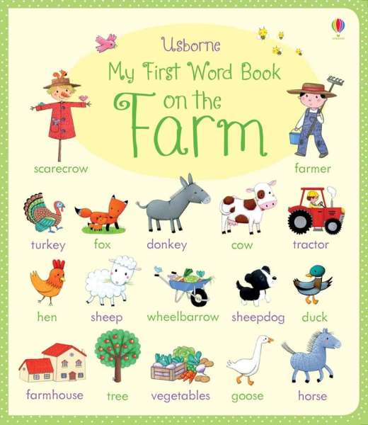 Sách tiếng Anh USborne - My first word book on the Farm