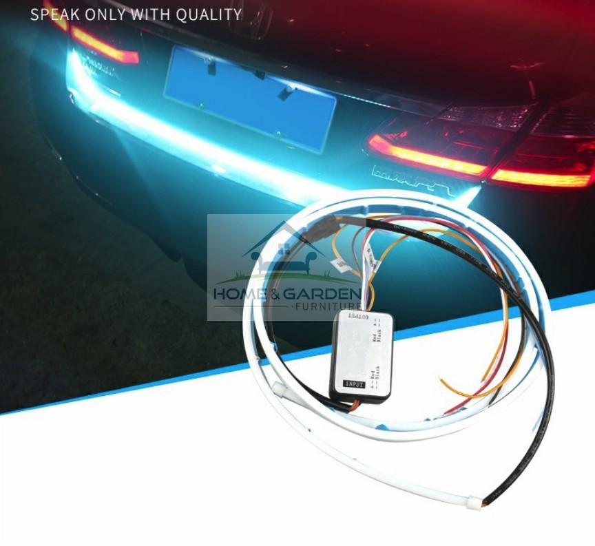 Đèn led viền cốp sau ô tô hiệu ứng Ma Trận đa sắc 1,2m - Home and Garden