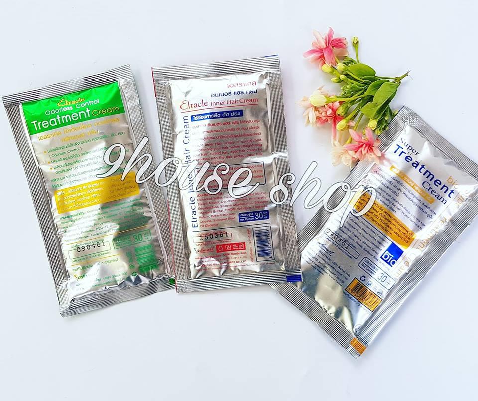 01 Gói Ủ Tóc Bio Treatment Thái Lan (XANH DƯƠNG) Dành Cho Tóc Khô Xơ