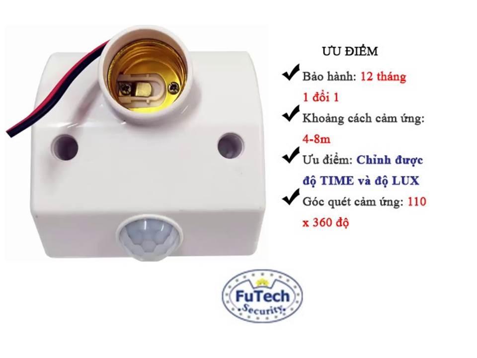 Chuôi Đèn Cảm Biến Hoàn Hảo - Futech