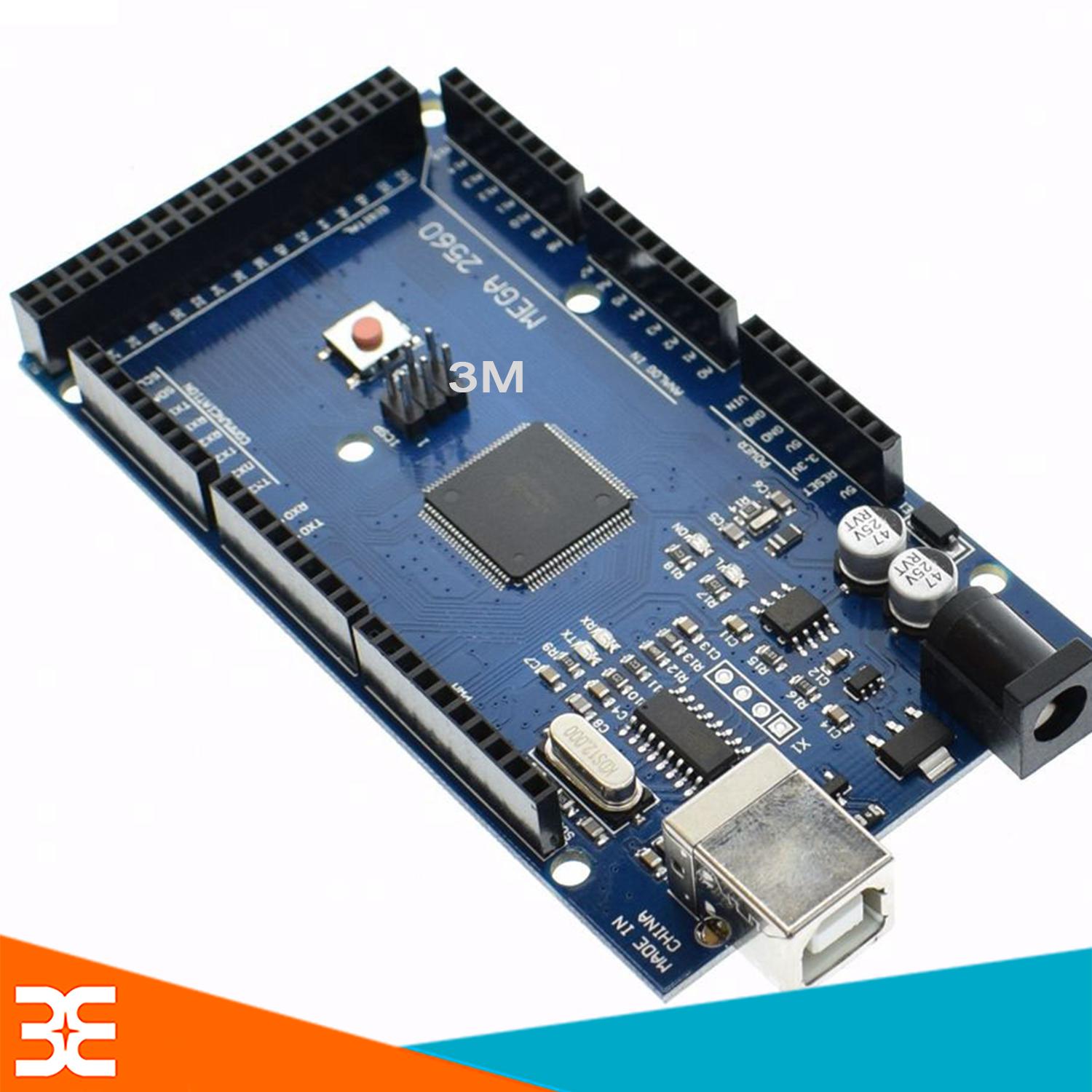 KIT ARDIUNO MEGA2560 R3- CH340(BH 3 tháng)