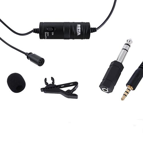 MIC THU ÂM CHO ĐIỆN THOẠI VÀ MÁY ẢNH BOYA BY-M1
