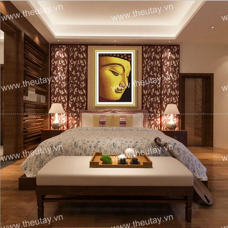 Tranh Đính Đá ABC 3D Mặt Phật DF2734 (KHÁCH TỰ ĐÍNH) kt:36X50CM