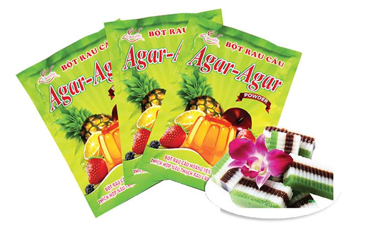 Rau cau giòn jelly Hoàng Yến (1 hộp 10 gói)