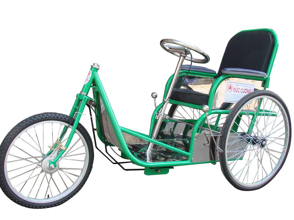 Xe lắc tay Đức Cường tặng mui che nắng