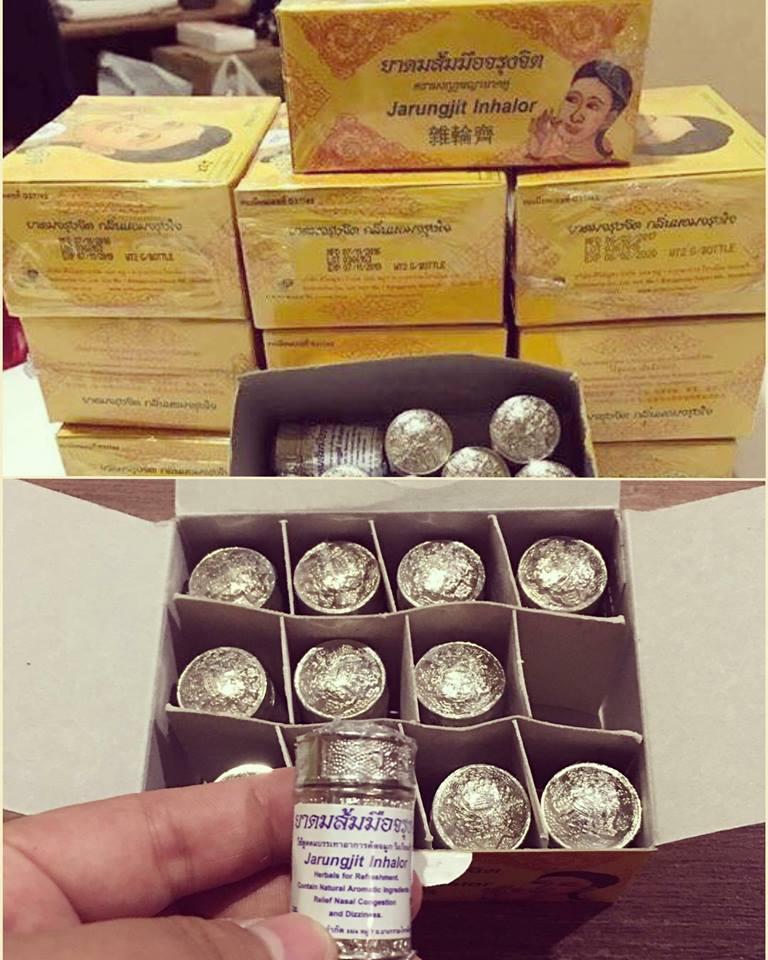 10 ống hít xoang bạc thái lan