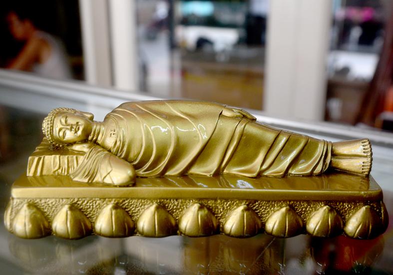 [HCM]Tượng Đức Phật Thích Ca nhập Niết Bàn ngang 16cm-Nhiều mẫu