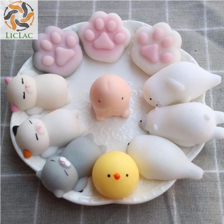 Bộ 16 SquiShy Mochi Siêu Dễ Thương ( Có Hộp Đựng Từng Con )
