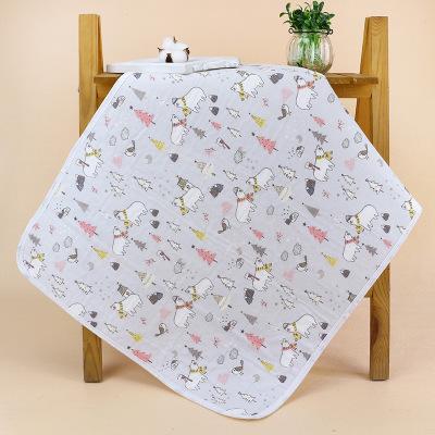 Tấm lót chống thấm vải xô cho bé