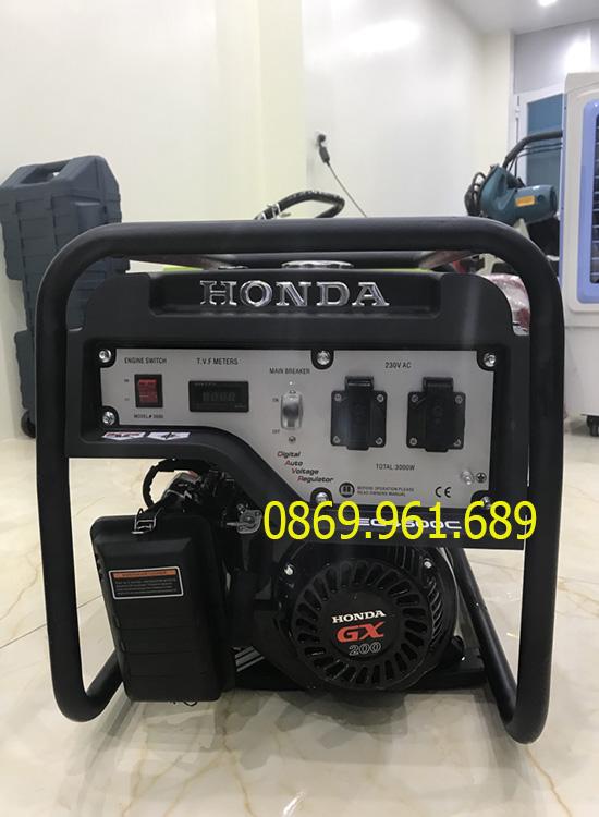 Máy phát điện honda chạy xăng EG 2500cx 2,5kw_đề