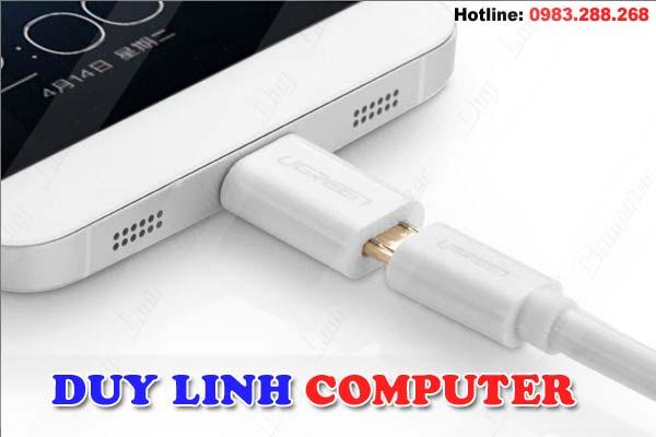 Đầu chuyển USB Type C sang Micro USB Ugreen 30154