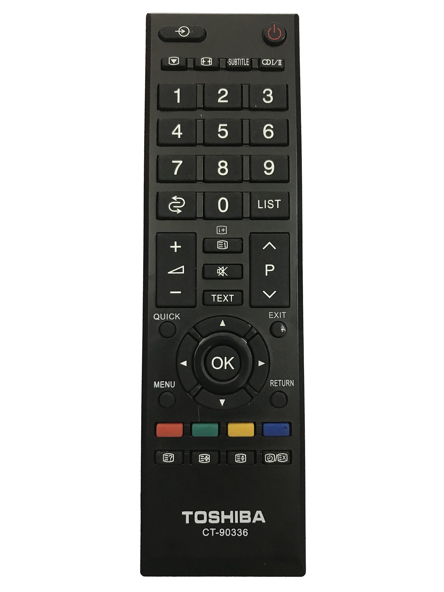 Điều khiển tivi toshiba smart 90436 (đen)