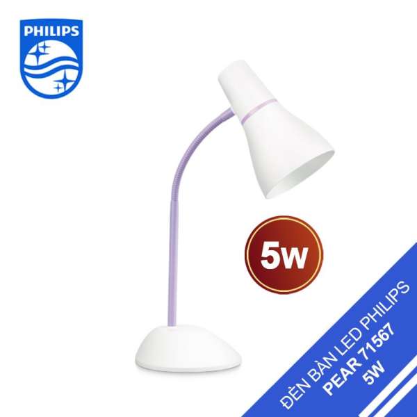 Đèn Bàn Philips Pear (Tím)