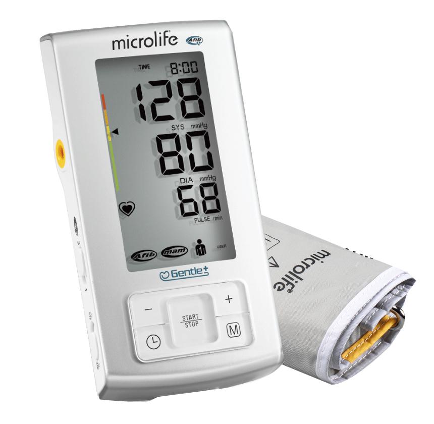 Máy đo huyết áp bắp tay Microlife BP A6 Basic (Trắng)