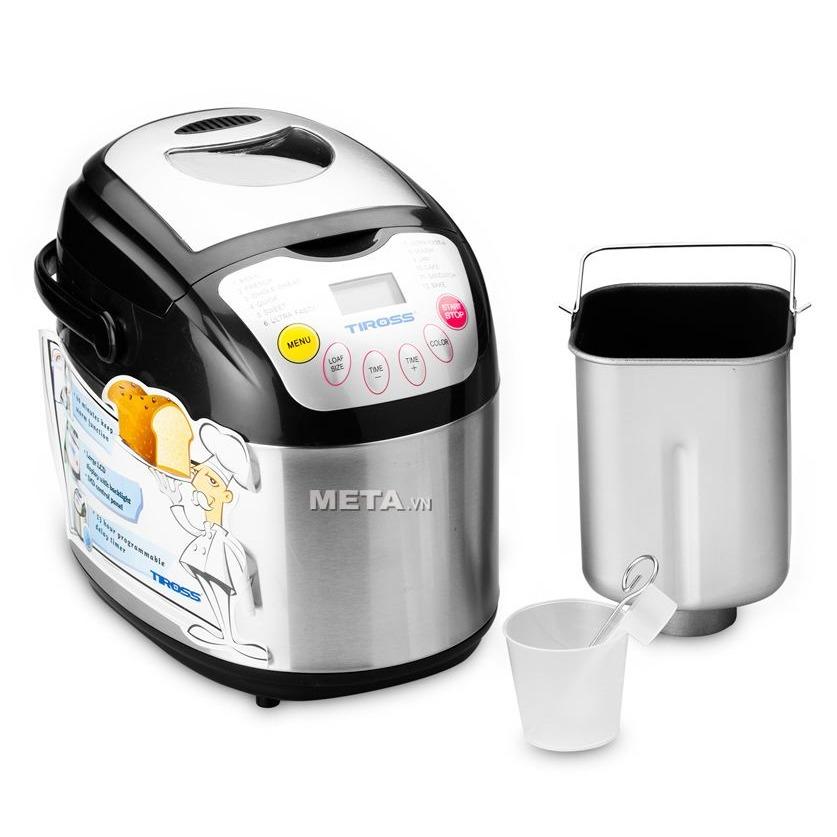 Máy Làm Bánh Mì Tiross TS821