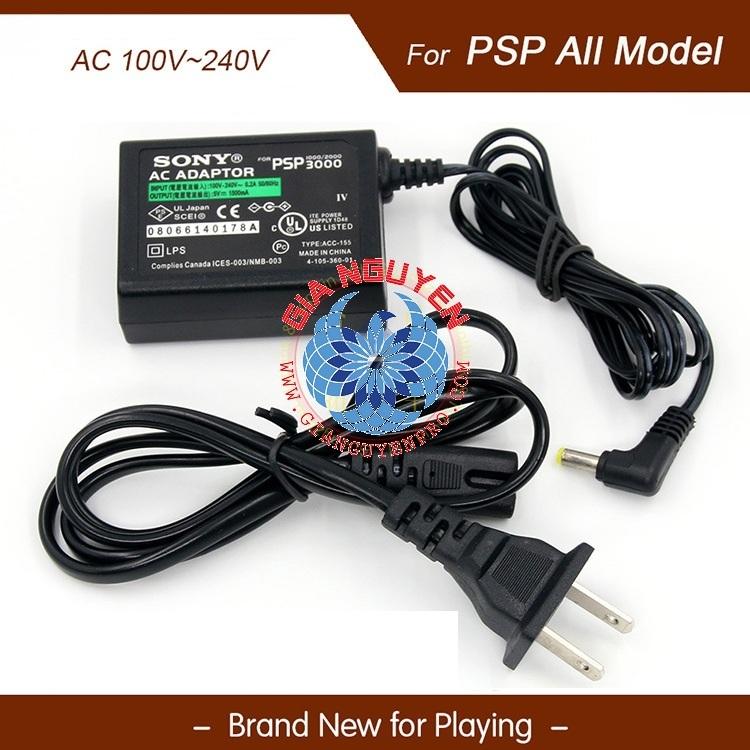 Adapter Sạc Dùng Cho PSP 3000/ 2000/ 1000 - Full Box