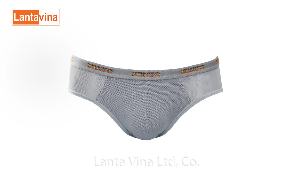 Combo 3 quần lót nam cao cấp Zento (thun lưới)