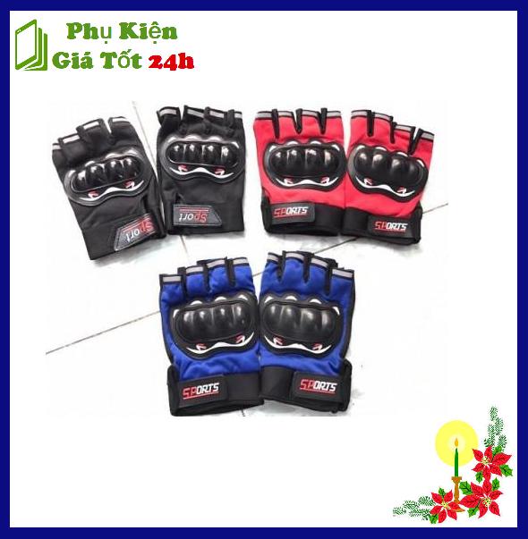 [HCM]Găng Tay Gù Hở Ngón - Găng Tay Phượt Bảo Hộ [Phụ Kiện Giá Tốt 24H]