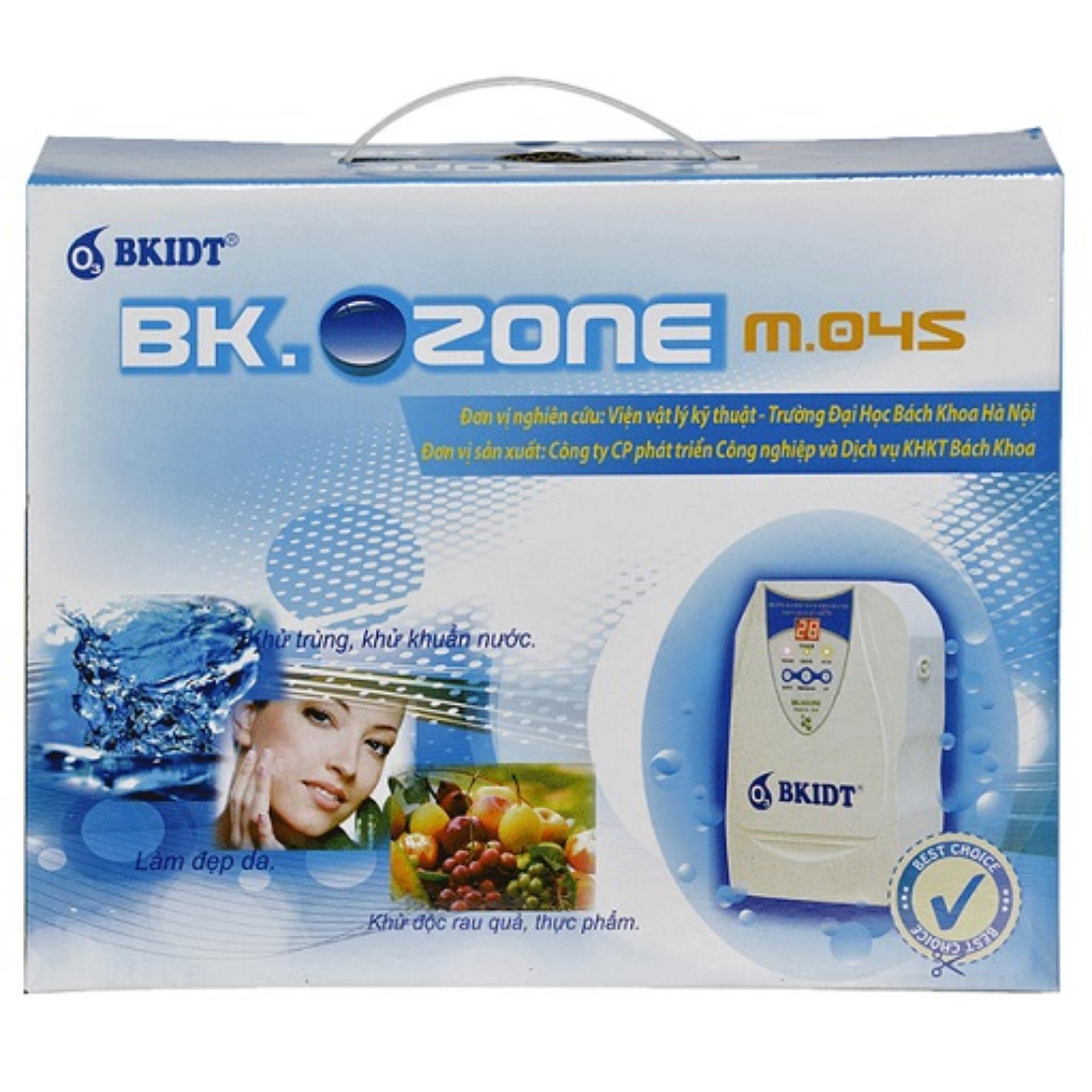 Máy khử độc thực phẩm và rau củ quả Ozone BK M04S (Trắng)