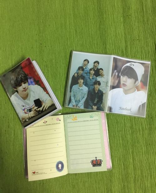 Sổ tay BTS loại nhỏ KT: 8cmx11cm tặng 1 tấm hình  BTS