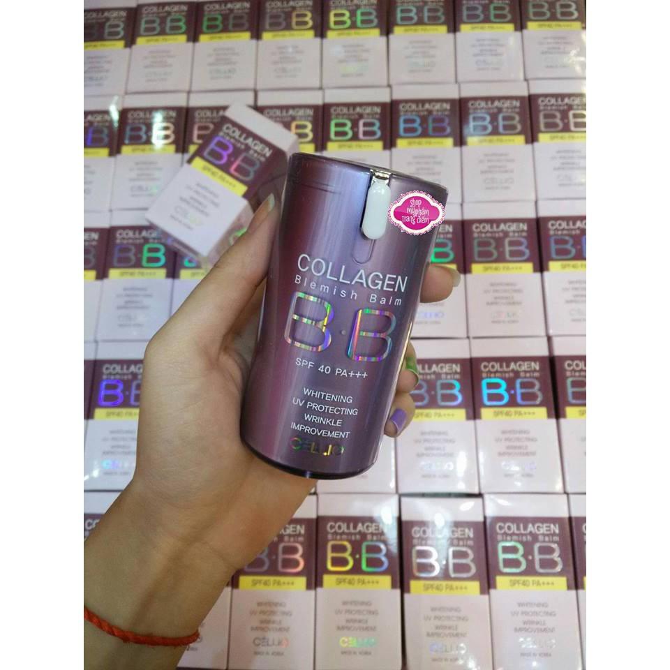 Kem nền Cellio Collagen Blemish Balm BB SPF 40 PA+++