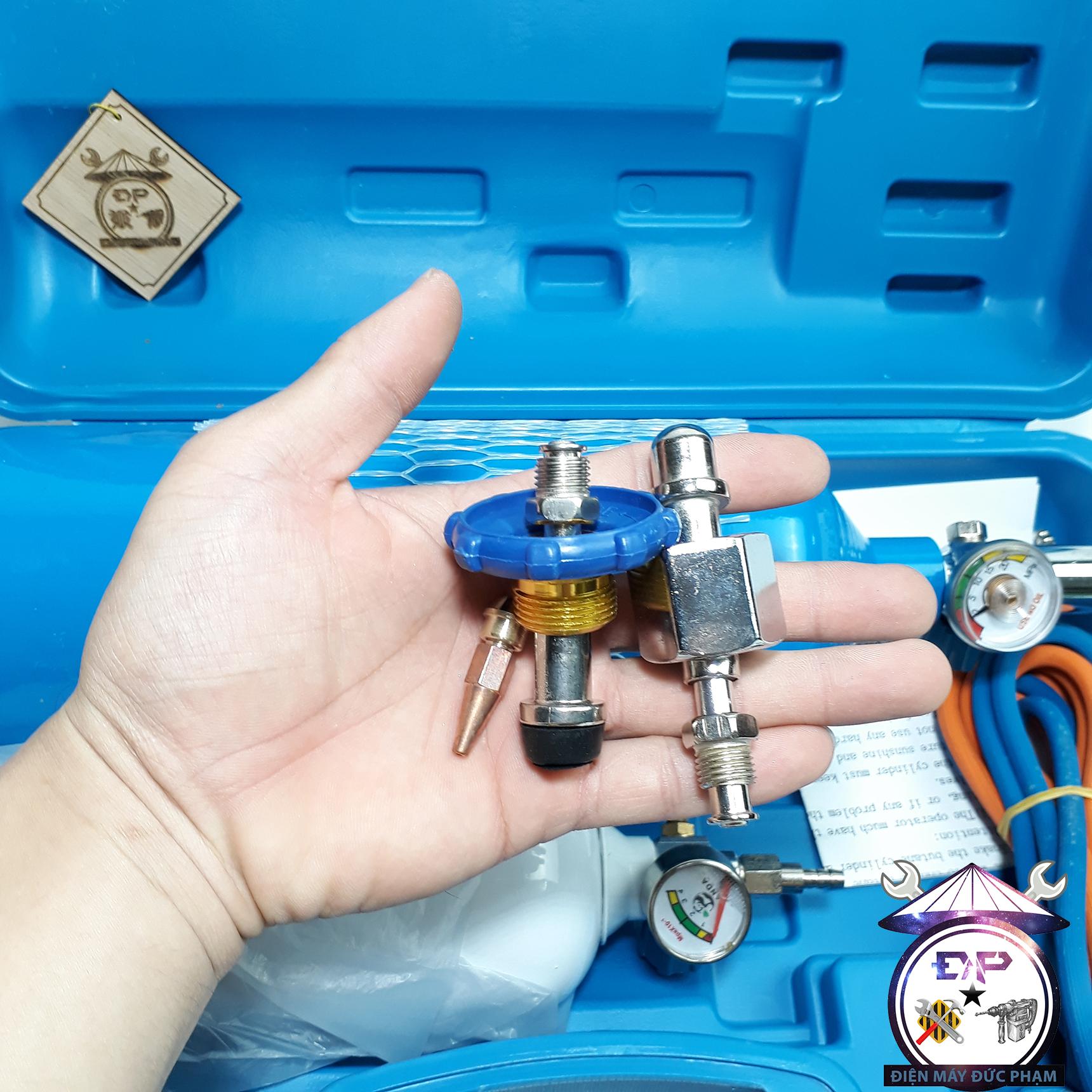 Bộ hàn gió đá mini loại 2 mỏ