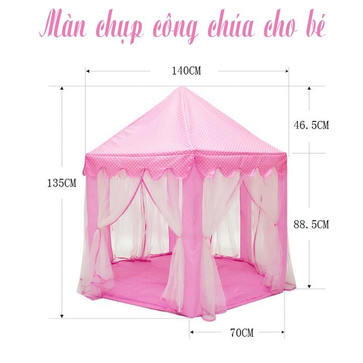 Lều Công Chúa Kiểu Dáng Hàn Quốc  Cho Bé