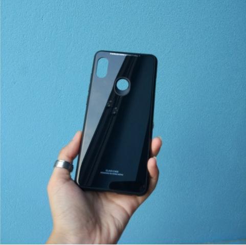 Ốp lưng mặt kính cường lực Xiaomi redmi note 5 pro
