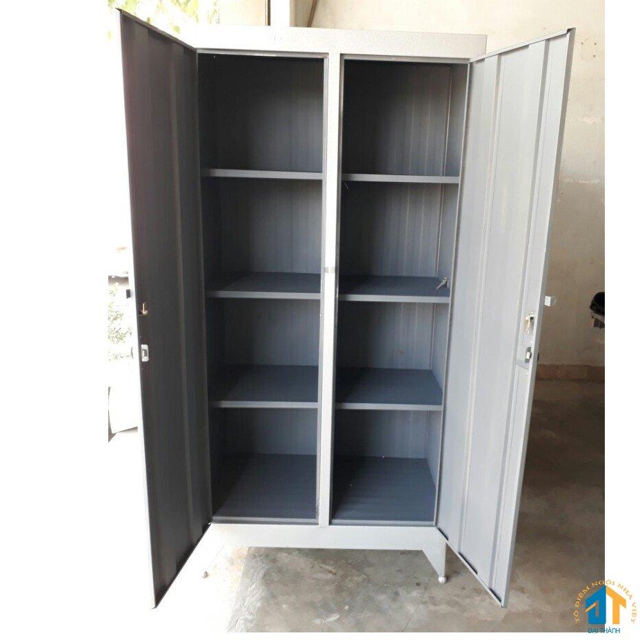 Tủ hồ sơ văn phòng 2 cửa cao 1M8