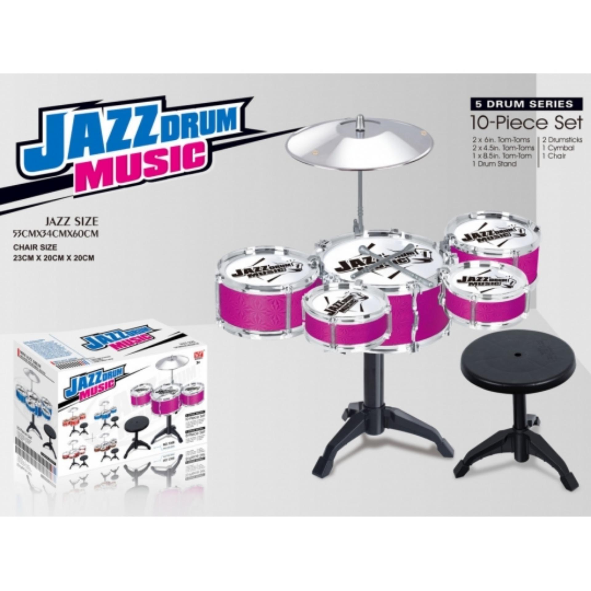 Gia siêu tốc SG- Bộ Trống Jazz Drum cho bé - loại lớn 5 trống, phát triển năng khiếu âm nhạc cho bé