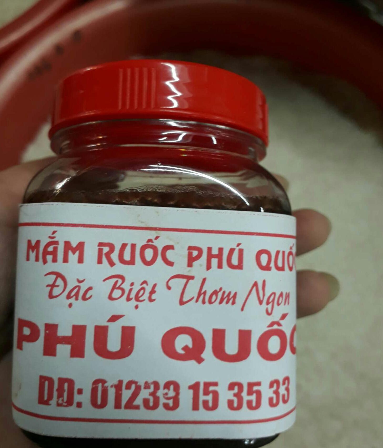 Mắm ruốc phú quốc chưng sẵn chỉ việc dùng