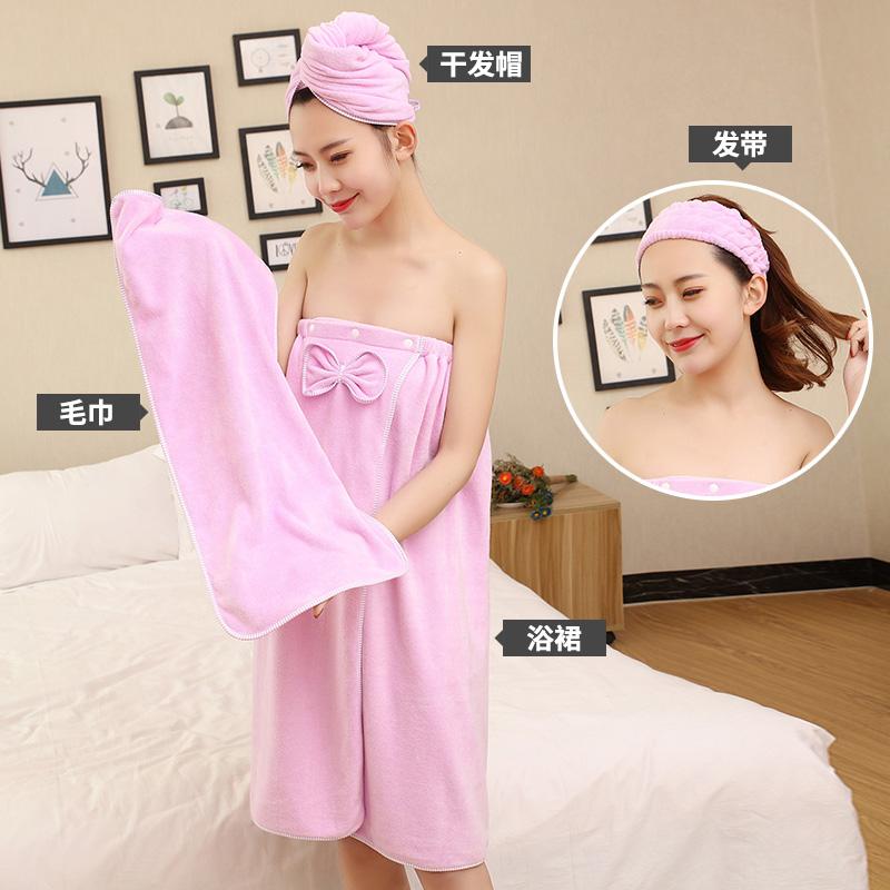 Thay Đổi Nhiều Kiểu Dáng Có Thể Mặc Khăn Tắm Cá Tính Hơn 100% Cotton 100% Cotton Mềm Mại Người Lớn Đáng Yêu Siêu Hút Nước Của Phụ Nữ Không Rụng Lông Lớn Váy Tắm