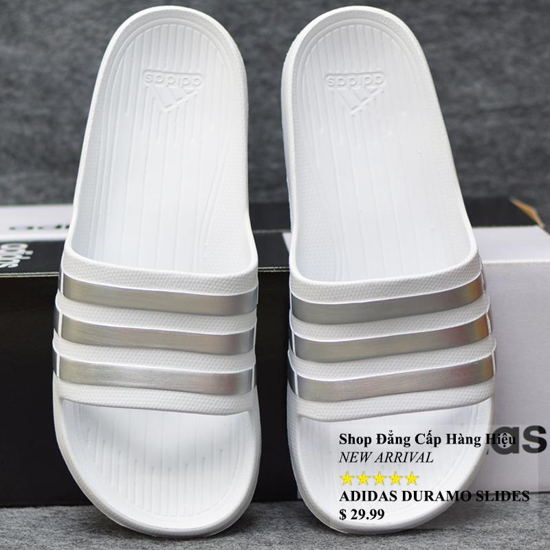 Adidas Duramo Slippers White