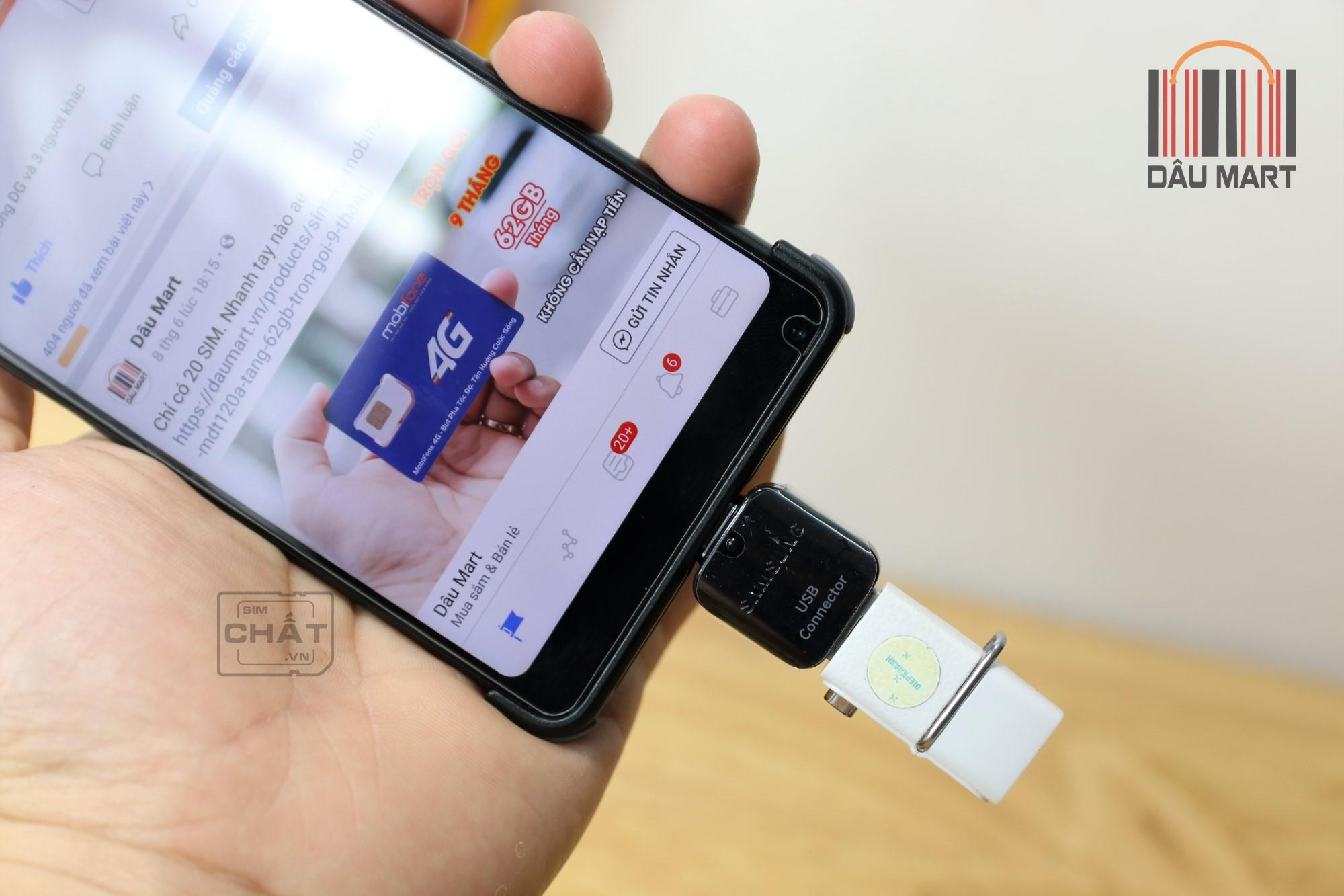 [HCM]Đầu OTG Samsung chuyển đổi cổng USB Type-C chuẩn 3.0
